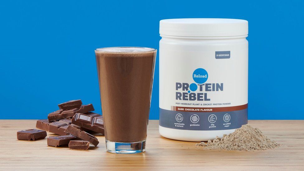 Protein Rebel chocolate smoothie powder